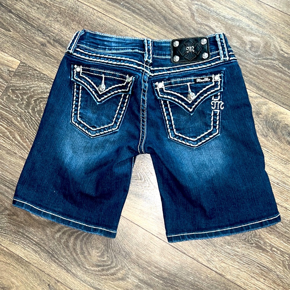 Miss Me midi shorts